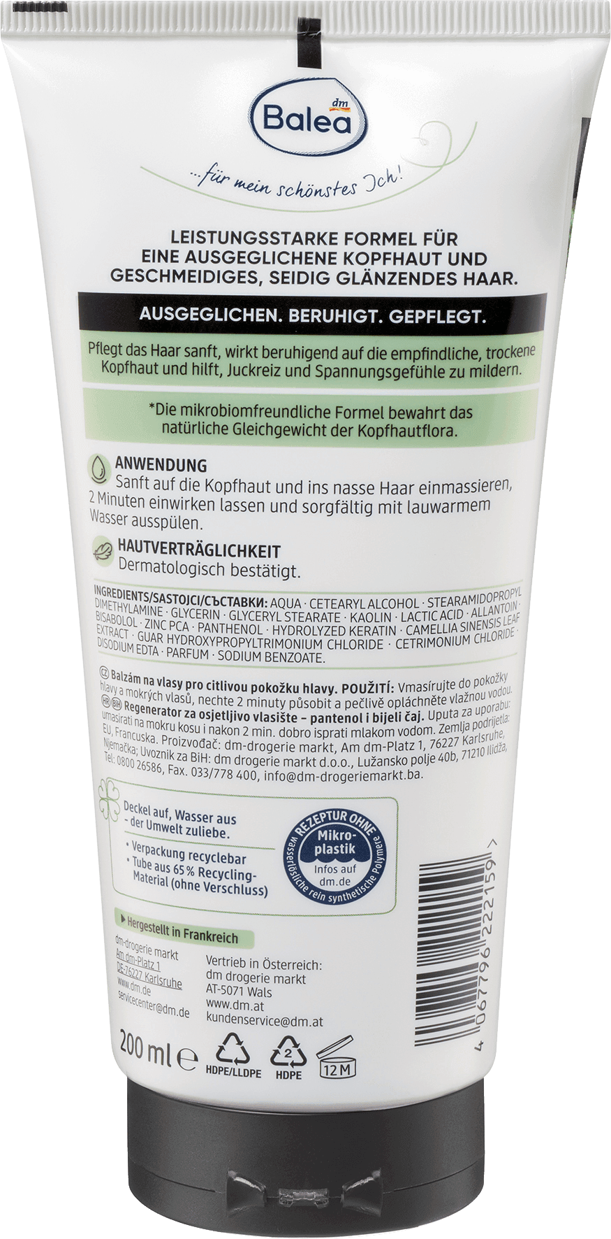 Balea Professional Conditioner Gevoelige Hoofdhuid - Afbeelding 2