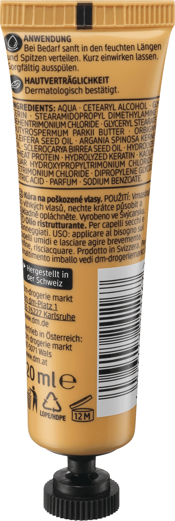 Balea Professional Haarmasker Express Olie Repair Intensief - Afbeelding 2