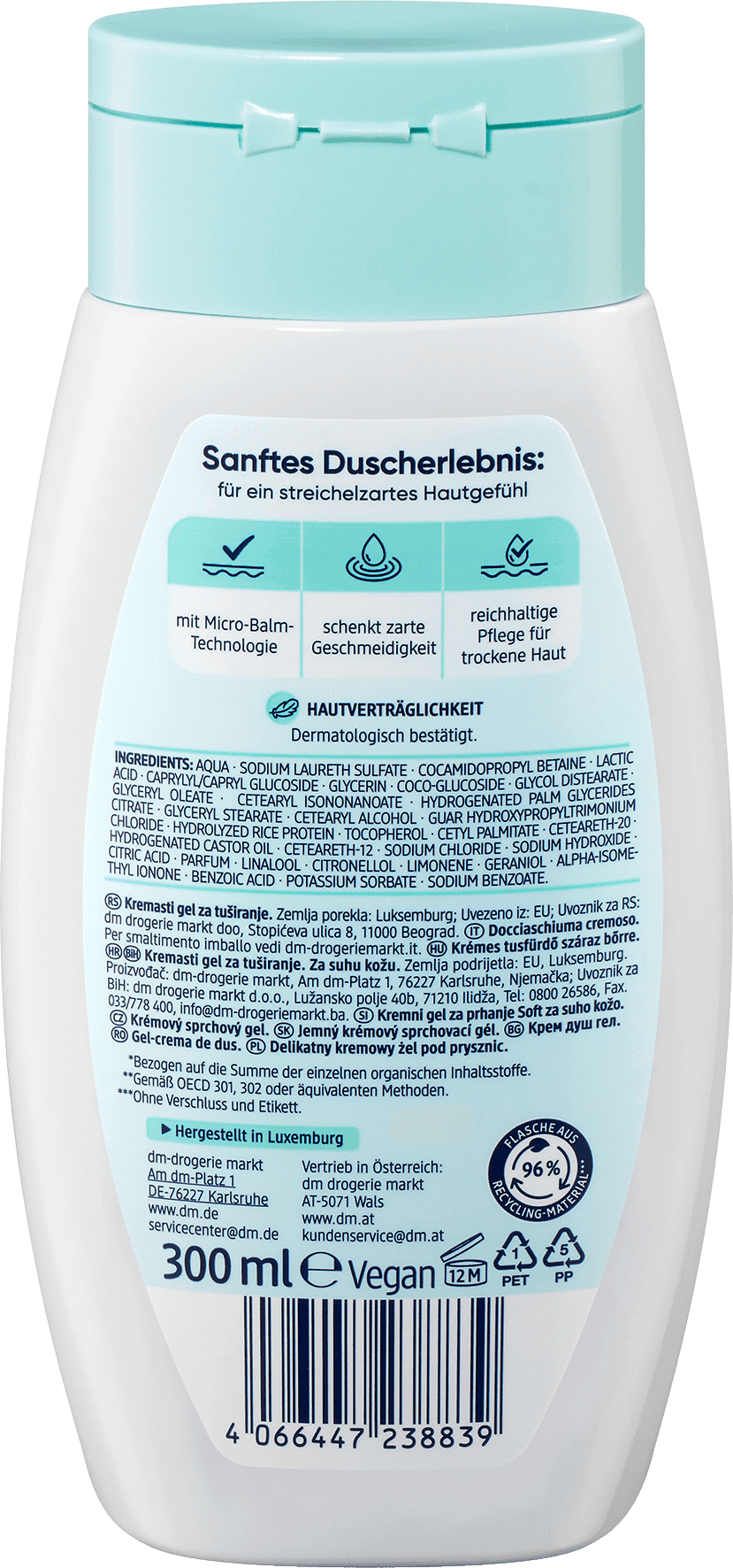 Balea Soft Douchecrème - Afbeelding 2