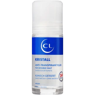 CL Antitranspirant Deo Roll-On Kristal Mineral Fluid Extra Sensitive