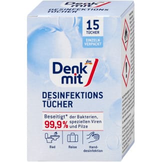 Denkmit Desinfectiedoekjes Reismaat