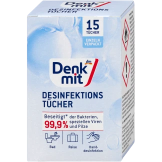 Denkmit Desinfectiedoekjes Reismaat
