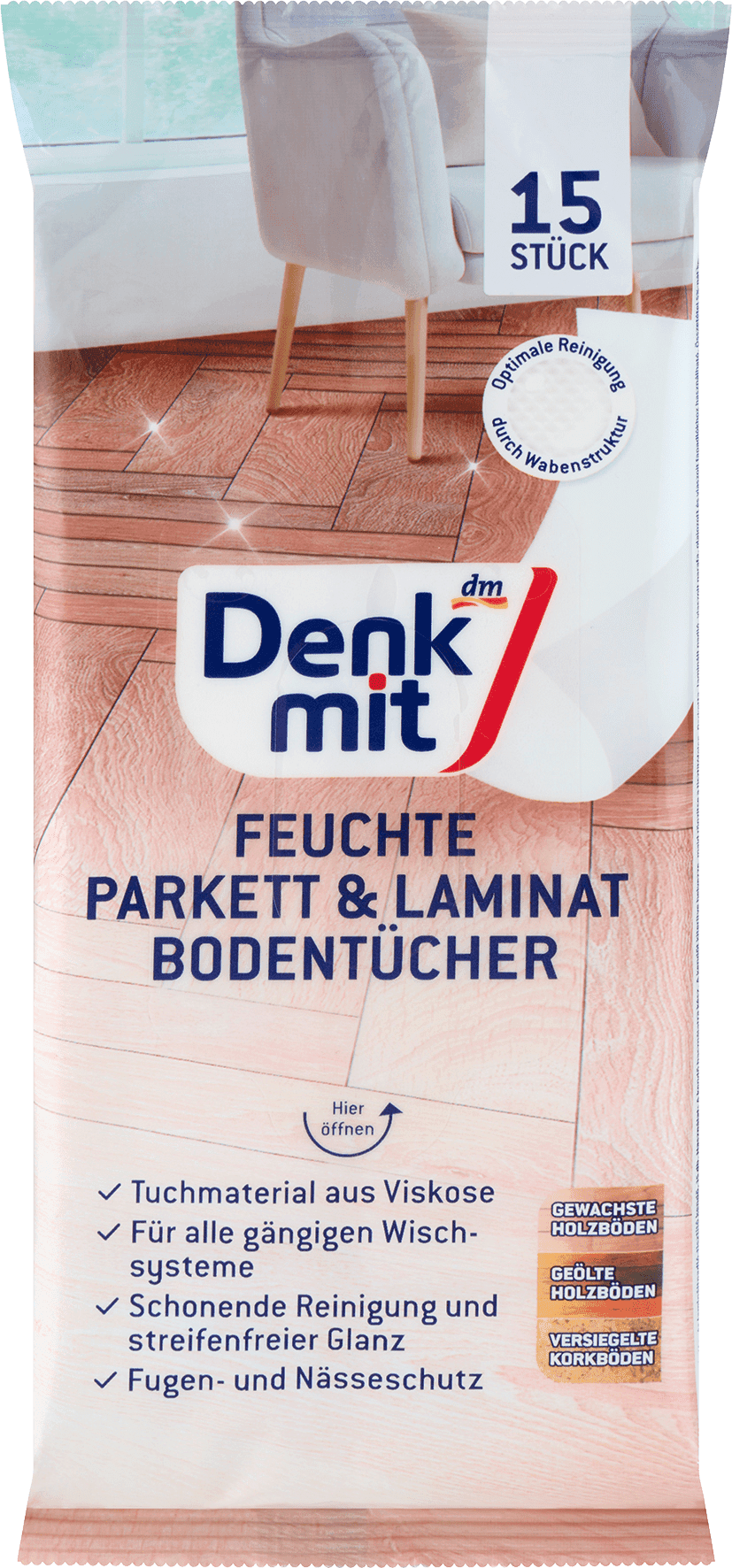Denkmit Vochtige Vloerdoekjes Parket En Laminaat