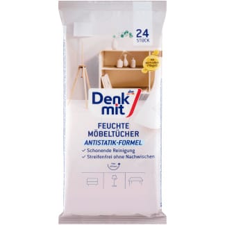 Denkmit Vochtige Reinigingsdoekjes Voor Meubels