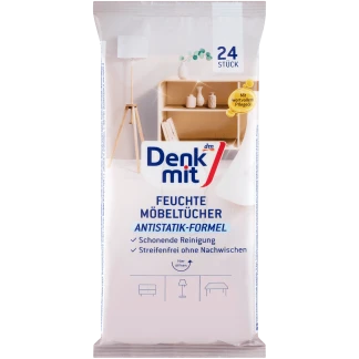 Denkmit Vochtige Reinigingsdoekjes Voor Meubels