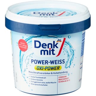 Denkmit Vlekkenverwijderaar Poeder Oxi Power Wit