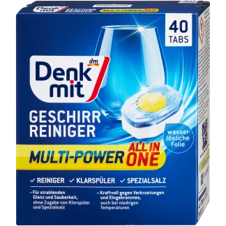 Denkmit Vaatwastabletten Multi Power Tabs