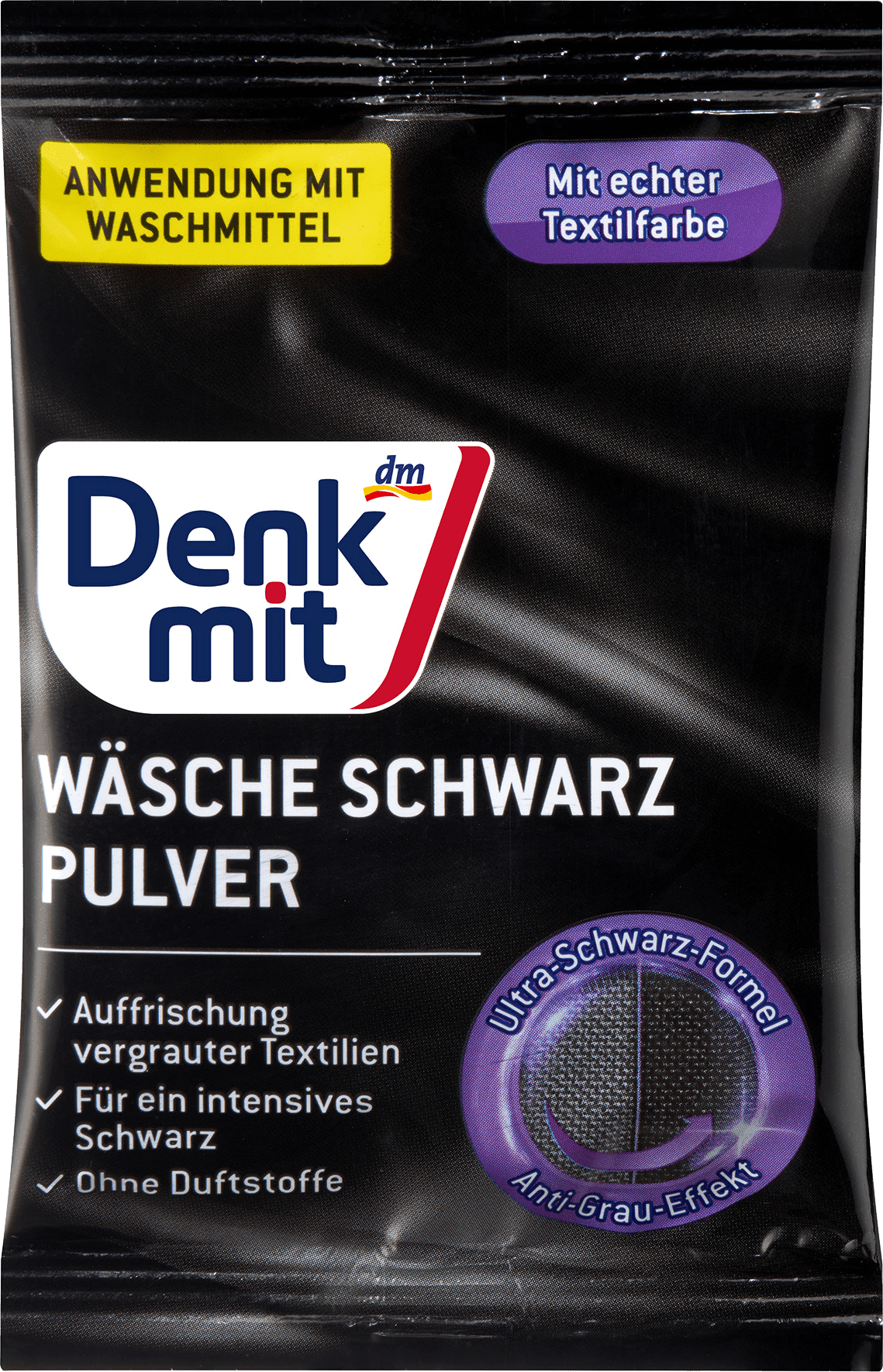 Denkmit Wasmiddelpoeder Voor Zwarte Was