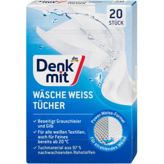 Denkmit Witte Wasdoekjes