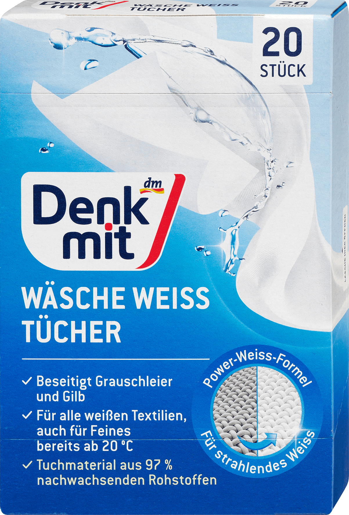 Denkmit Witte Wasdoekjes