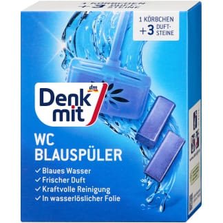 Denkmit Wc Blauwe Spoeler