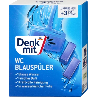 Denkmit Wc Blauwe Spoeler
