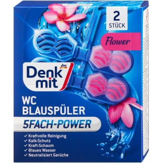 Denkmit WC Blauwspeuler Flower