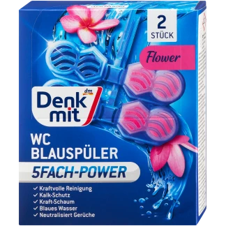 Denkmit WC Blauwspeuler Flower