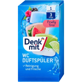 Denkmit WC Geurblok Fruity Trio
