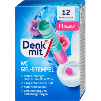 Denkmit WC Reiniger Gel Stempel Flower 1 Stuk