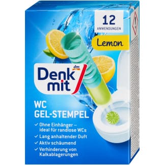 Denkmit WC Reiniger Gel Stempel Citroen 1 Stuk