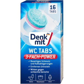 Denkmit WC Reiniger Tabs 16 Stuks