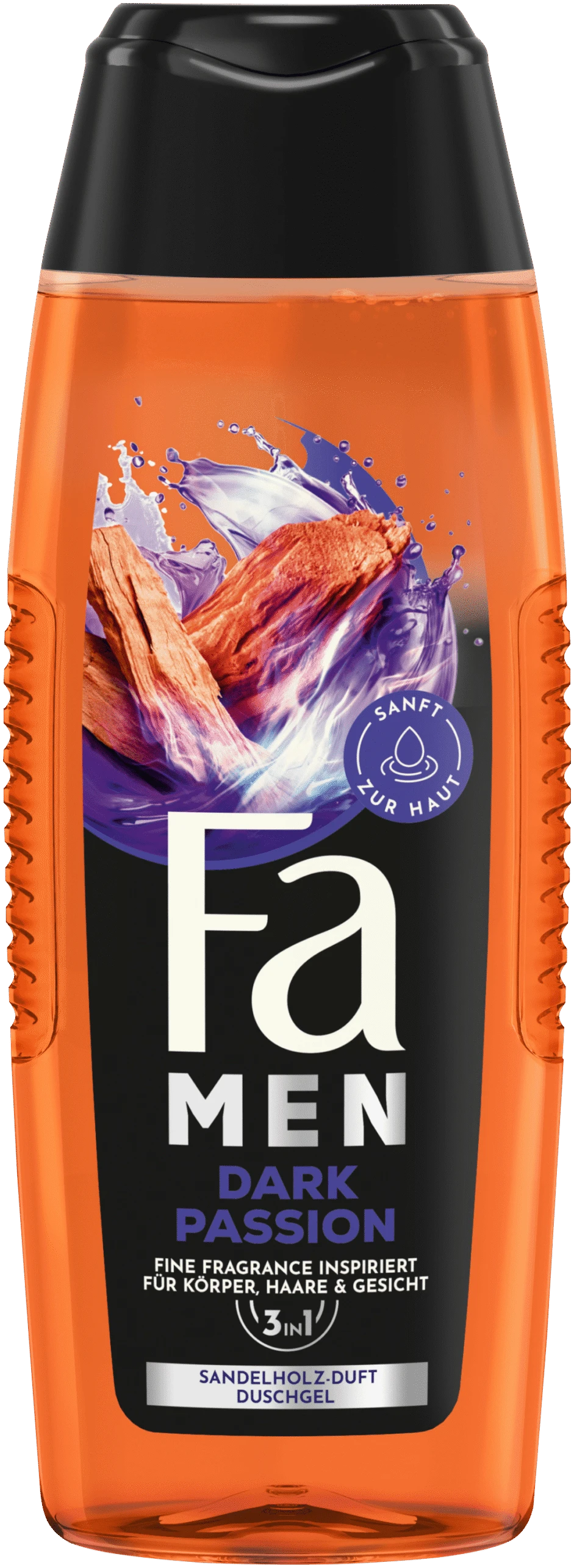 Fa Men Douchegel Men Dark Passion 3in1
