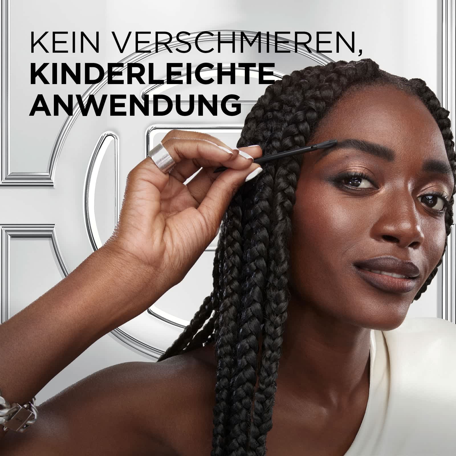 L'Oréal Paris Wenkbrauwkleur Brow Color 1.0 Zwart - Afbeelding 6