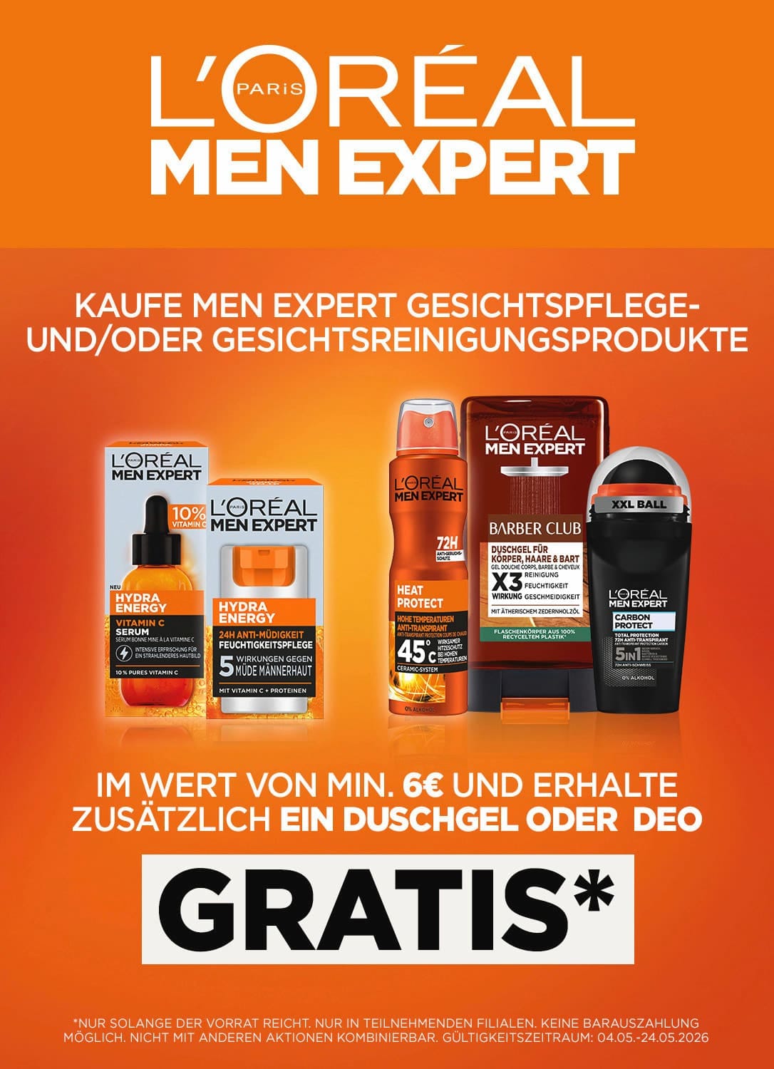 L'Oréal Paris Men Expert Douchegel Hydra Power 5in1 - Afbeelding 4