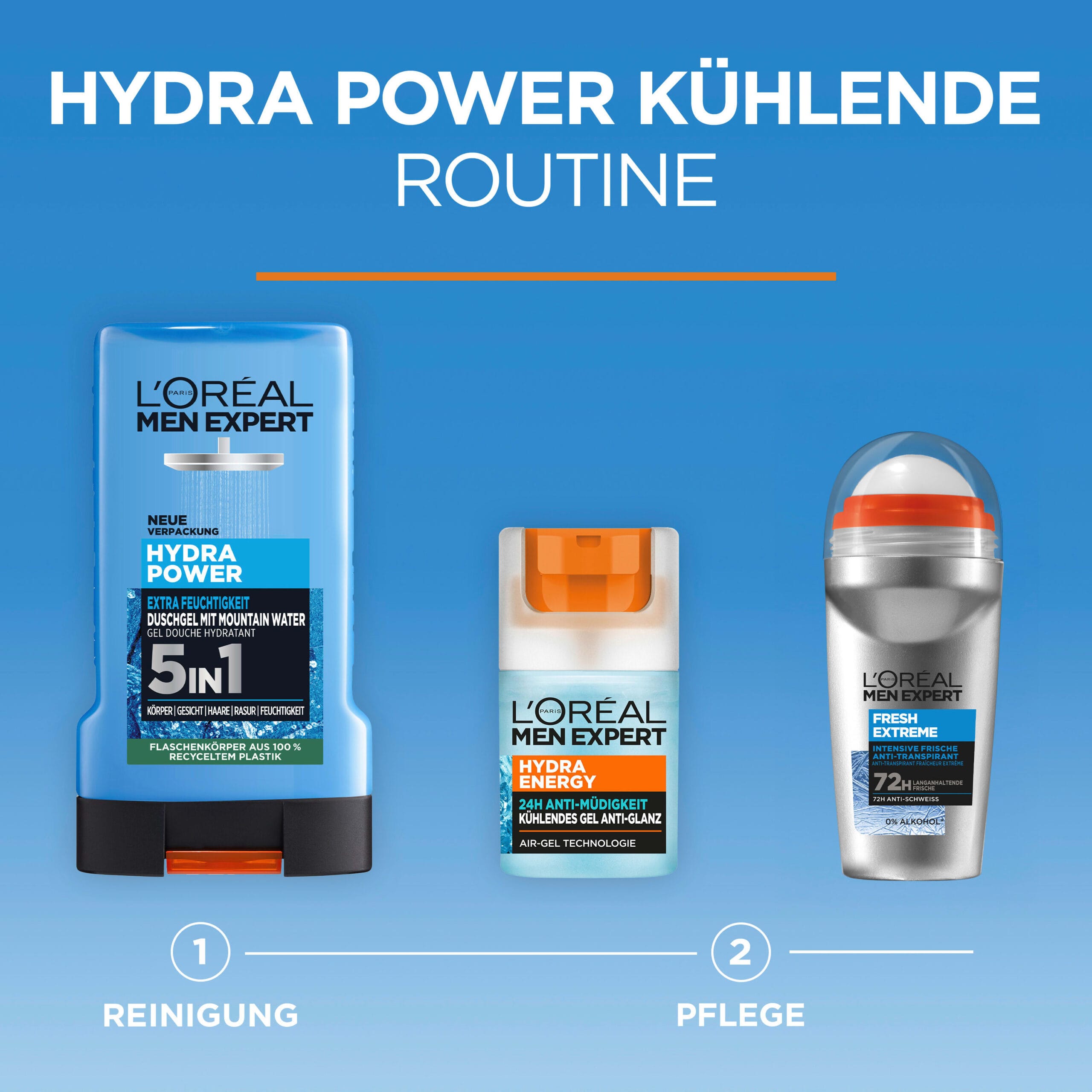 L'Oréal Paris Men Expert Douchegel Hydra Power 5in1 - Afbeelding 5