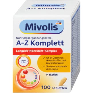 Mivolis A-Z Compleet Tabletten 100 Stuks