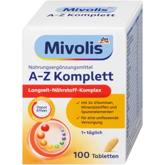 Mivolis A-Z Compleet Tabletten 100 Stuks
