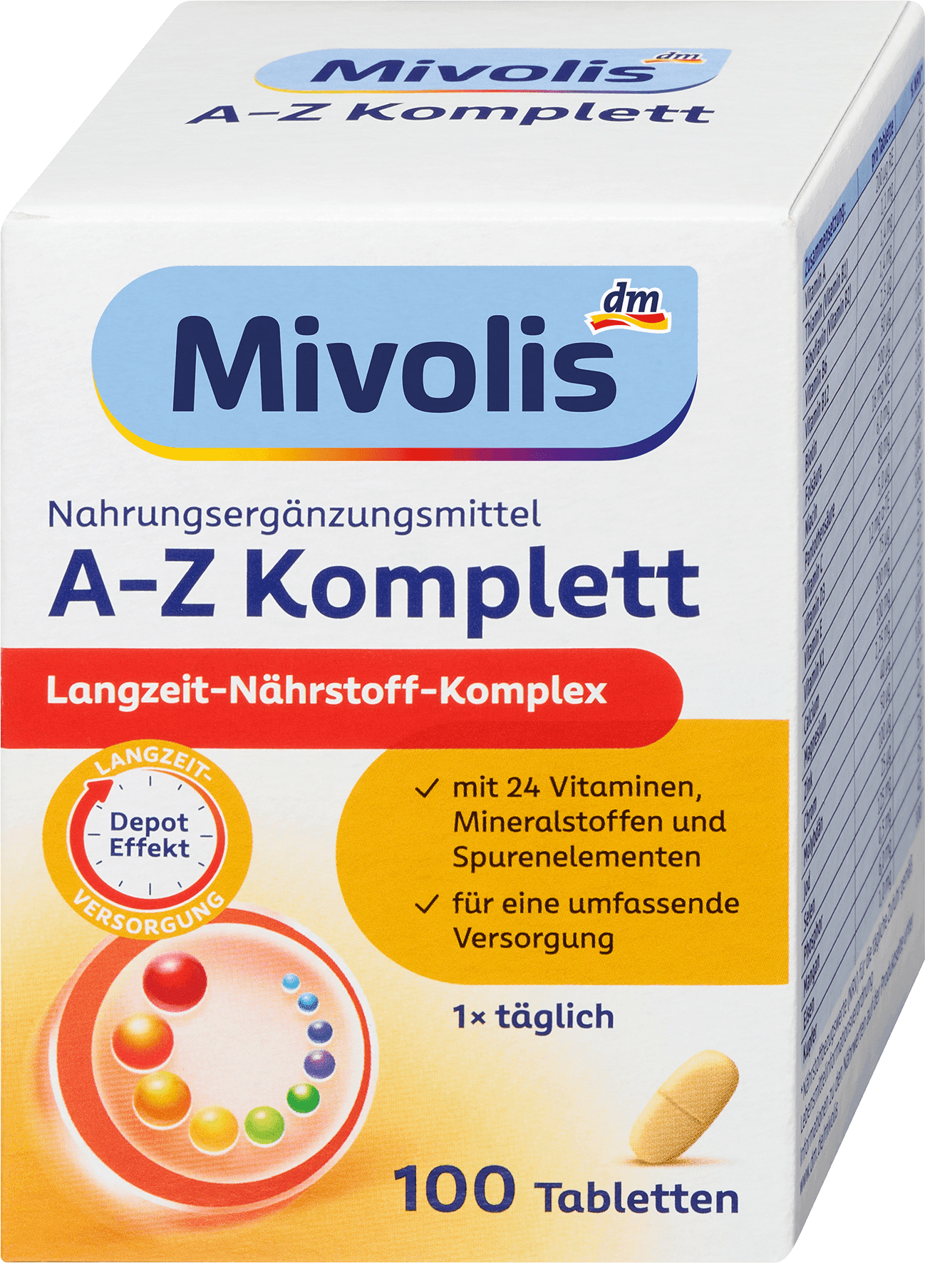 Mivolis A-Z Compleet Tabletten 100 Stuks