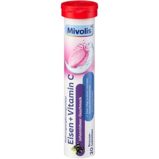 Mivolis IJzer + C Bruistabletten 20 Stuks