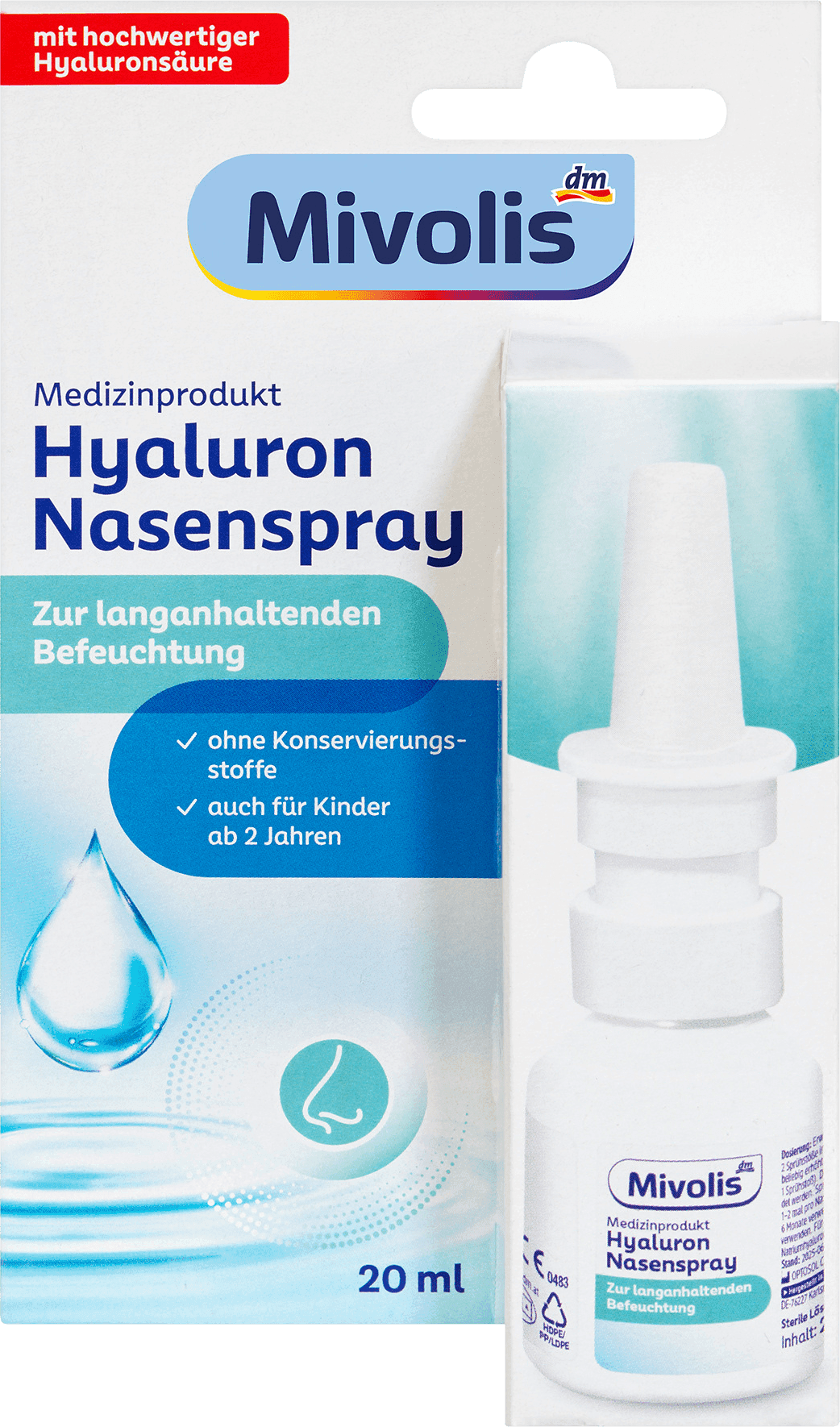 Mivolis Hyaluron Neusspray