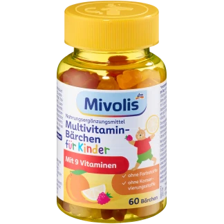Mivolis Multivitamine Beertjes Voor Kinderen 60 Stuks