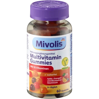 Mivolis Multivitamine Gummies 60 Stuks