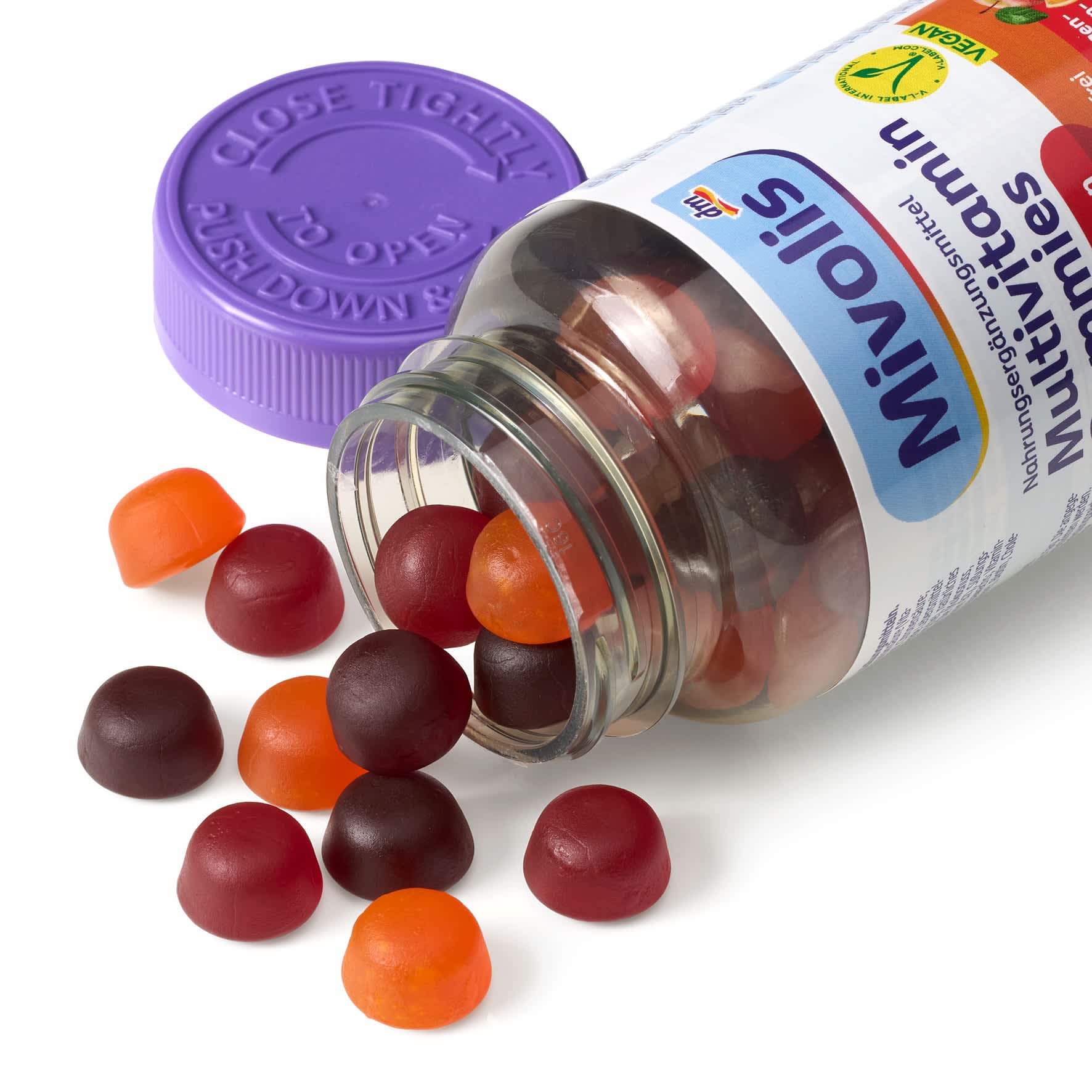 Mivolis Multivitamine Gummies 60 Stuks - Afbeelding 3