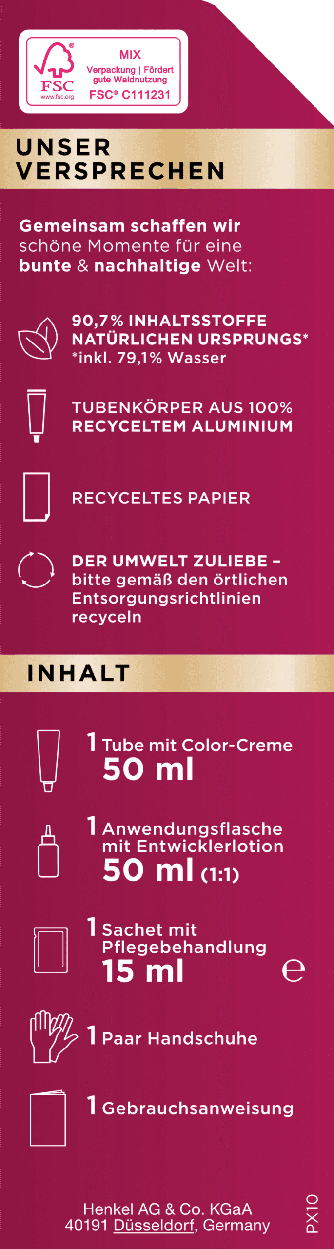 Palette Intensive Color Creme Haarverf 1-0 Zwart - Afbeelding 14