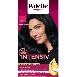Palette Intensive Color Creme Haarverf 1-1 Zwartblauw