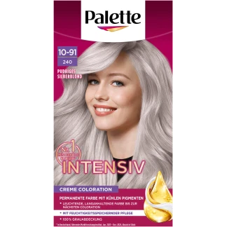 Palette Intensive Color Creme Haarverf 10-91 Poederig Zilverblond