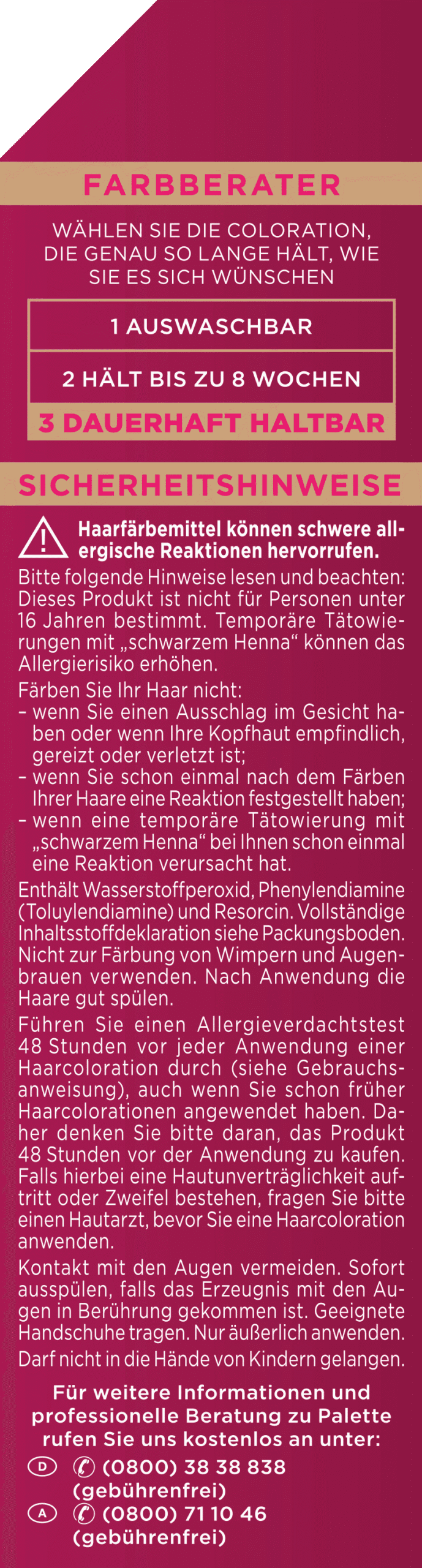 Palette Intensive Crème Haarkleuring 5-55 Goudbruin - Afbeelding 15