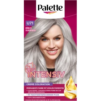Palette Intensive Color Creme Haarverf U71 Koel Zilvergrijs