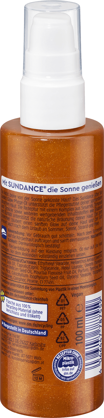 SUNDANCE After Sun Verzorgingsolie Golden Glow - Afbeelding 2