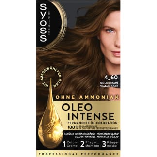 Syoss Oleo Intense Haarkleuring 4-60 Goudbruin