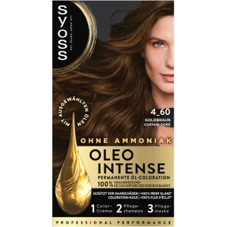Syoss Oleo Intense Haarkleuring 4-60 Goudbruin