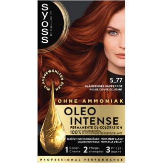 Syoss Oleo Intense Haarverf 5-77 Koperrood