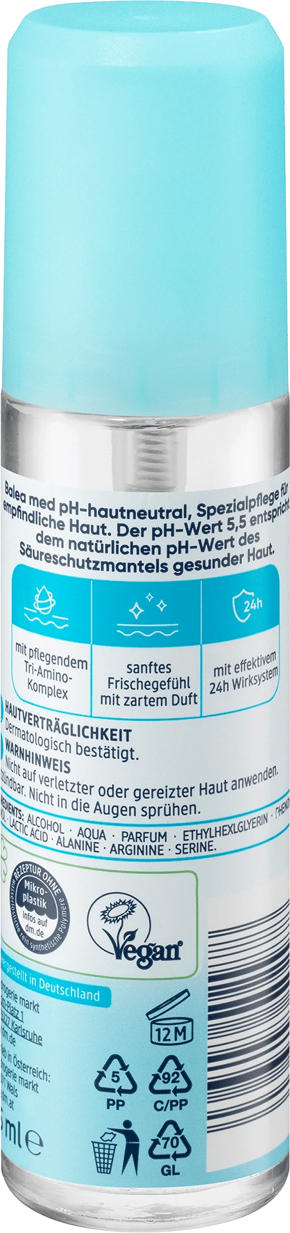 Balea Med Deospray Huidneutraal