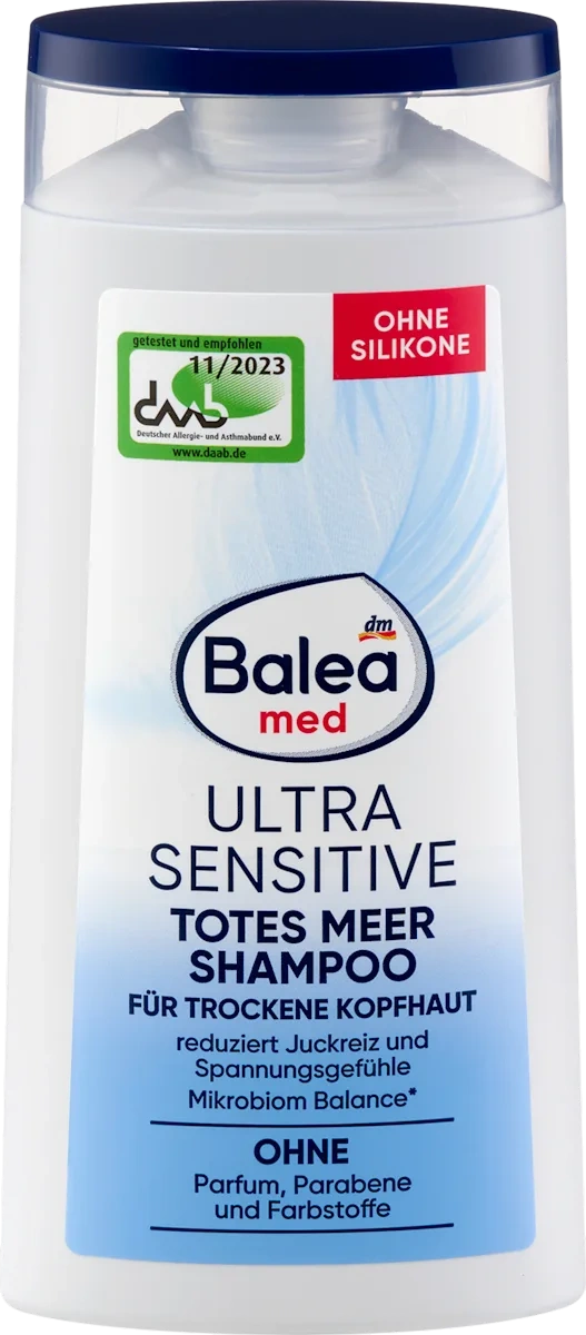 Balea Med Shampoo Dode Zee Ultra Sensitive 250 ml