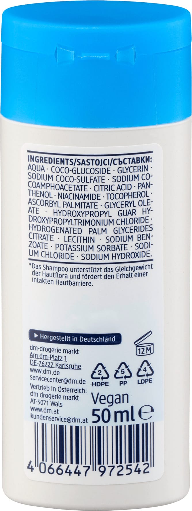 Balea Med Shampoo Ultra Sensitive Reisformaat