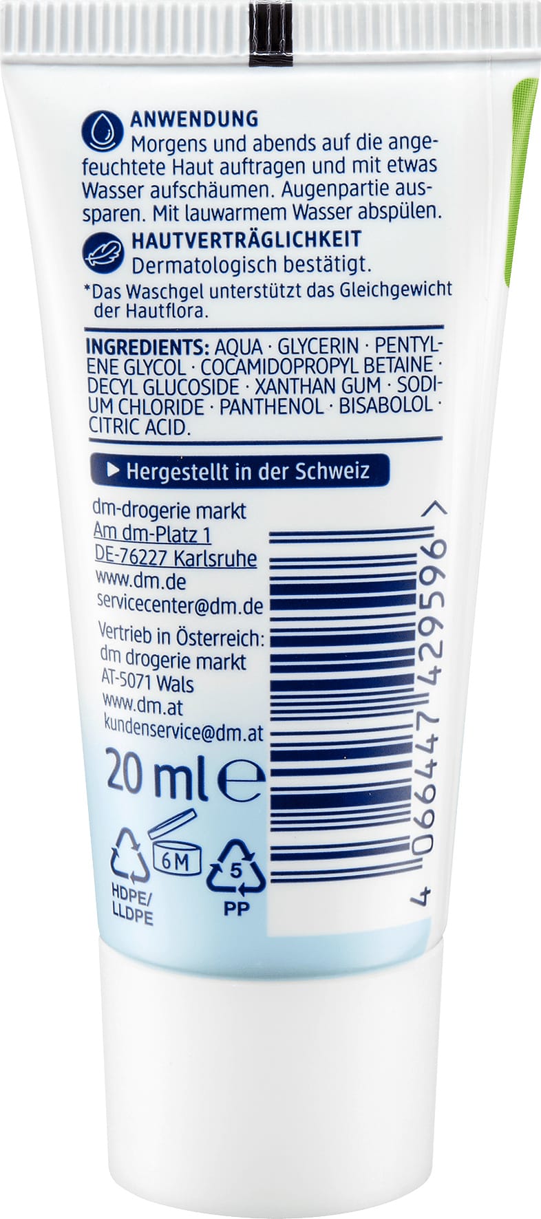 Balea Med Wasgel Ultra Sensitive Reisformaat