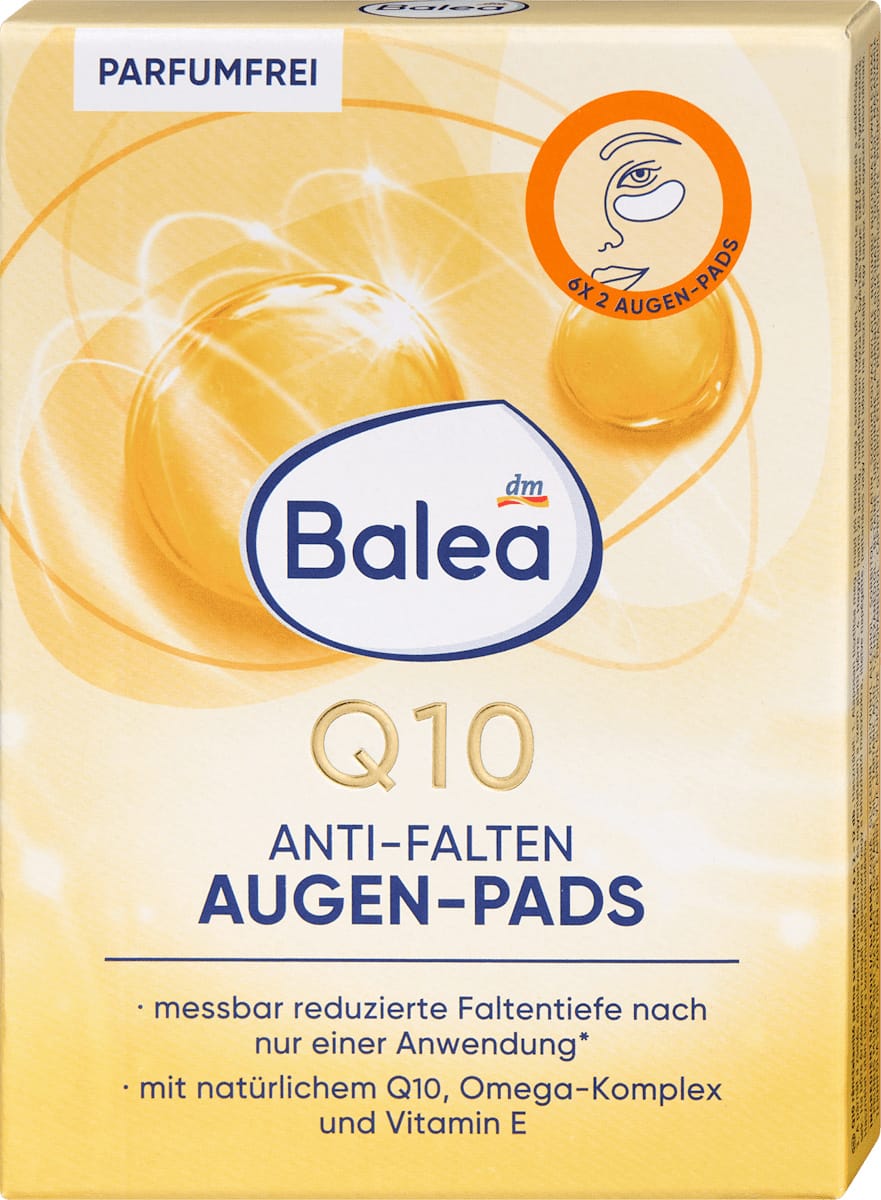 Balea Anti-Rimpel Oogpads Q10 6 Paar