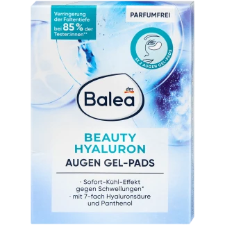 Balea Ooggel Pads Beauty Hyaluron 3 Paar