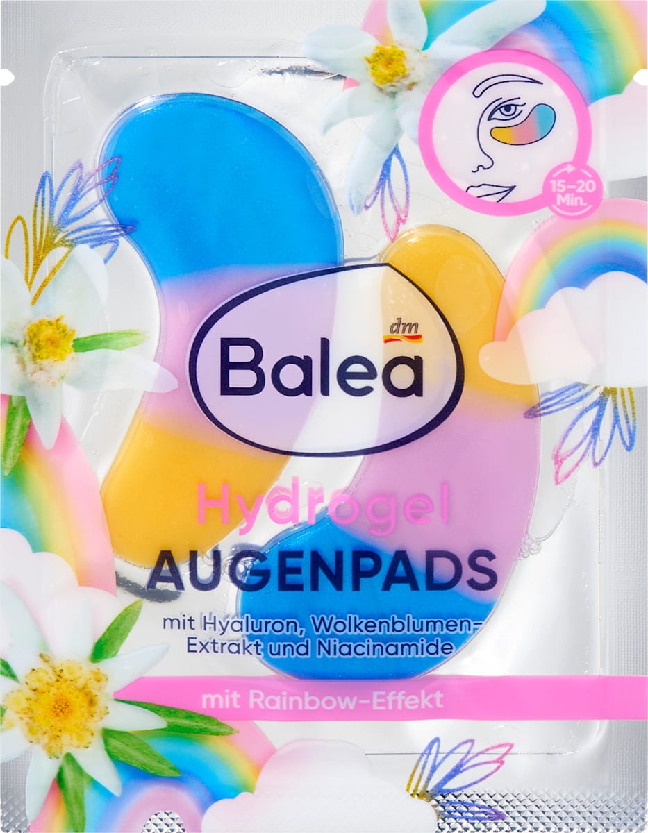 Balea Oogpads Hydrogel Rainbow 1 Paar